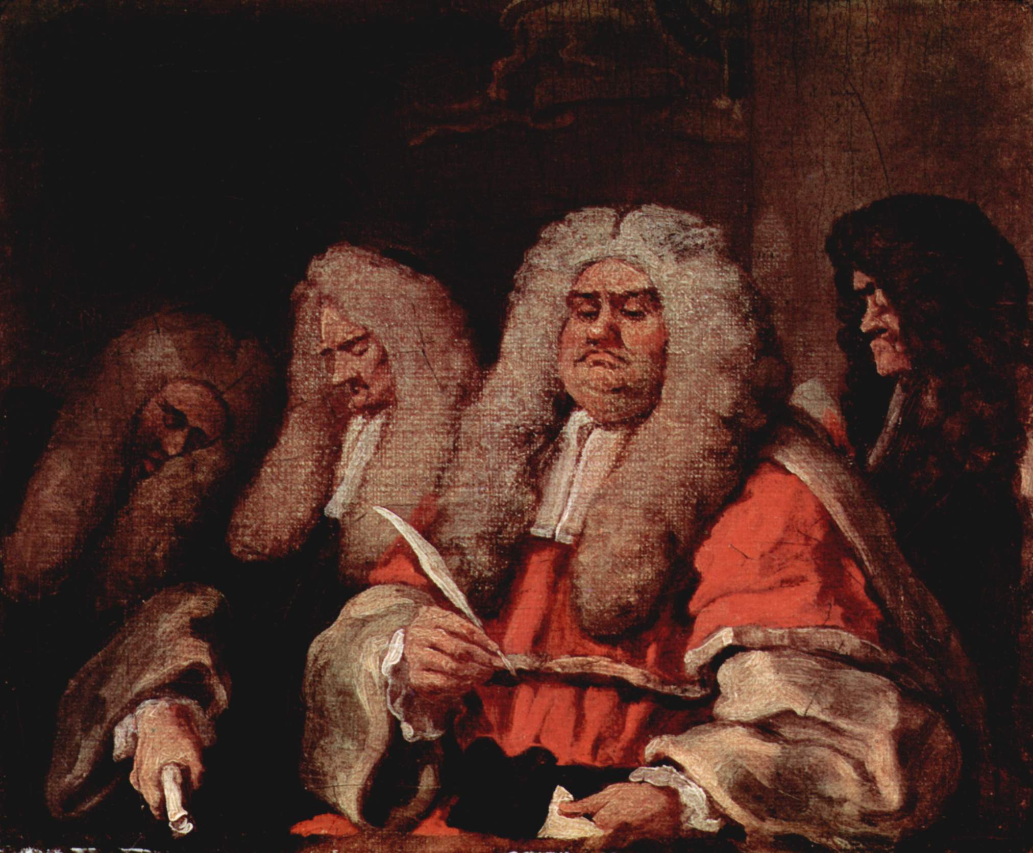 Уильям Хогарт Суд (1758)